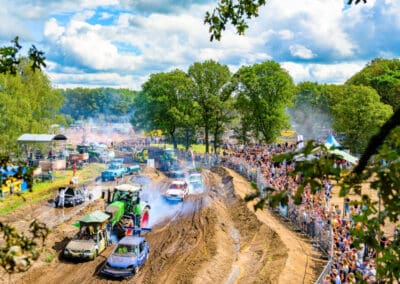 Stikstofdepositie 24 uurs Solexrace Festival