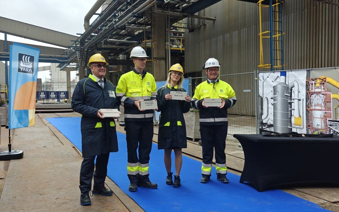 Kunstmestfabrikant Yara investeert fors in emissiereductie