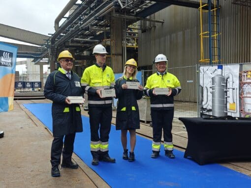 Kunstmestfabrikant Yara investeert fors in emissiereductie